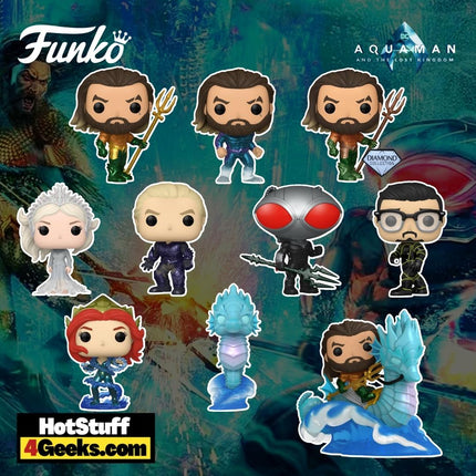 Bundle Funko Aquaman and the Lost Kingdom DC - 9 Funko Pop