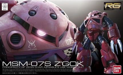 MSM-07S Z'GoK Char Custom Model Kit Gunda Gunpla RG 1/144