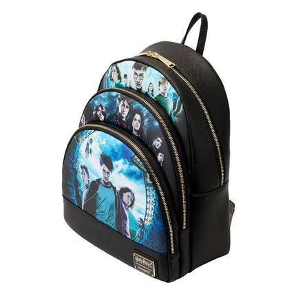 Harry Potter by Loungefly Backpack Trilogy Series 2 Triple Pocket