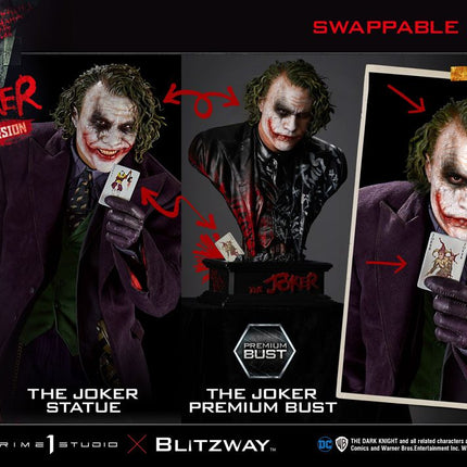 The Joker The Dark Knight Premium Bust  Limited Version 26 cm