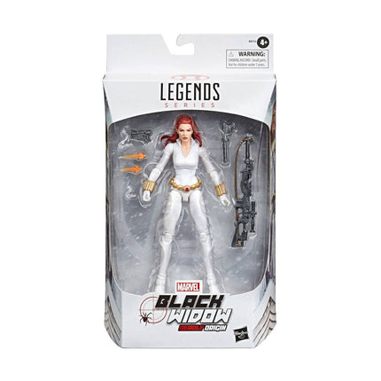 Black Widow White Suit Marvel Legends Series Actiefiguur Deadly Origin 15 cm